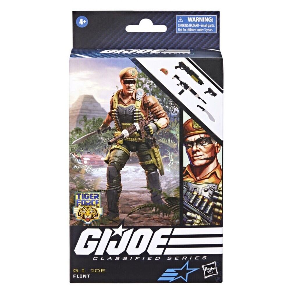 G.I. Joe Classified Series #89 Tiger Force FLINT 6” Action Figure New Sealed